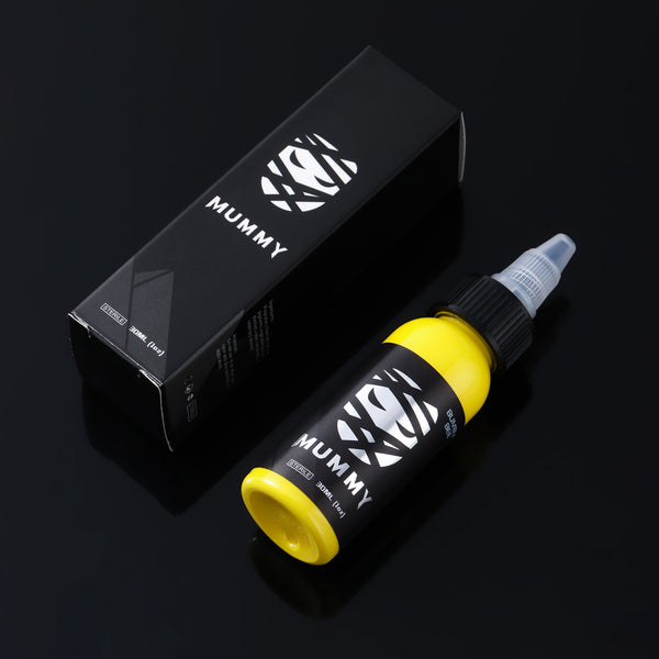 Mummy USA Custom Tattoo Ink Color Set 1 oz(Bumble Bee)
