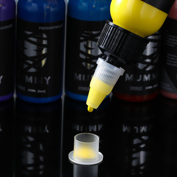 Mummy USA Custom Tattoo Ink Color Set 1 oz(Bumble Bee)