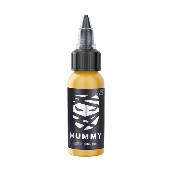 Mummy USA Custom Tattoo Ink Color Set 1 oz(Bright Yellow)