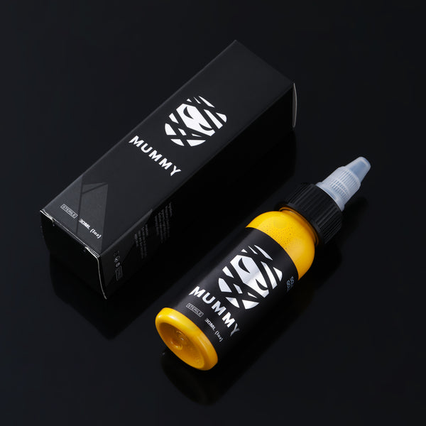 Mummy USA Custom Tattoo Ink Color Set 1 oz(Solid Gold)