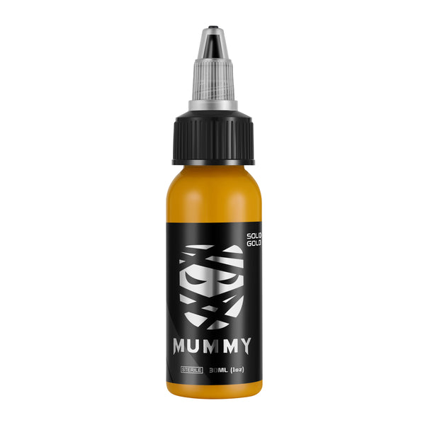 Mummy USA Custom Tattoo Ink Color Set 1 oz(Solid Gold)