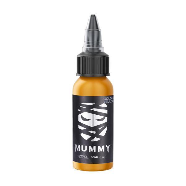 Mummy USA Custom Tattoo Ink Color Set 1 oz(Golden Yellow)
