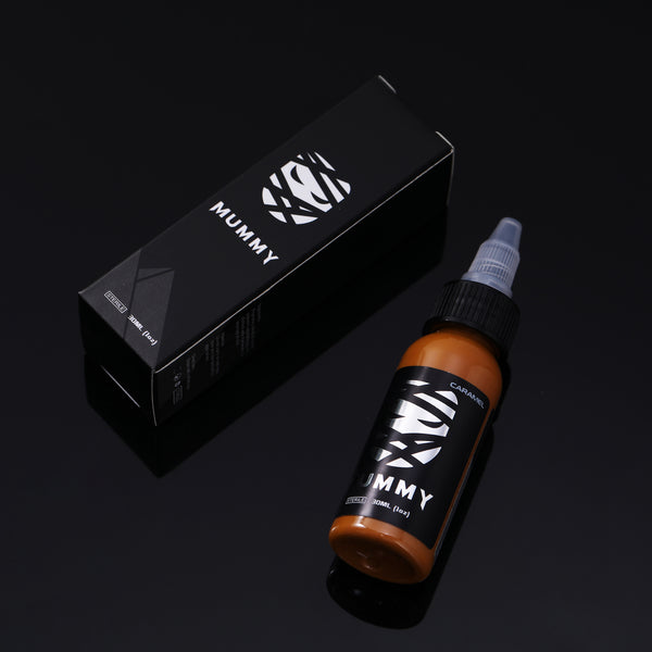 Mummy USA Custom Tattoo Ink Color Set 1 oz(Caramel)