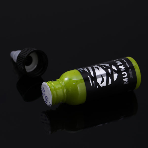 Mummy USA Custom Tattoo Ink Color Set 1 oz(Nuclear Green)