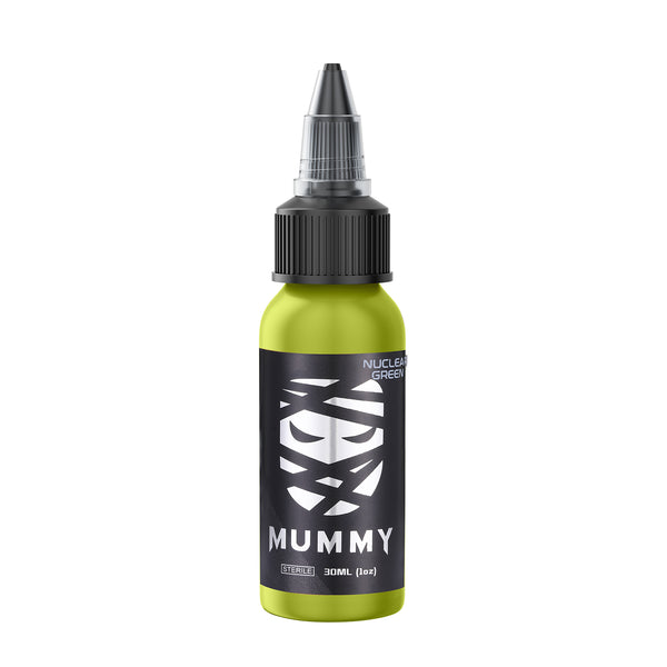 Mummy USA Custom Tattoo Ink Color Set 1 oz(Nuclear Green)