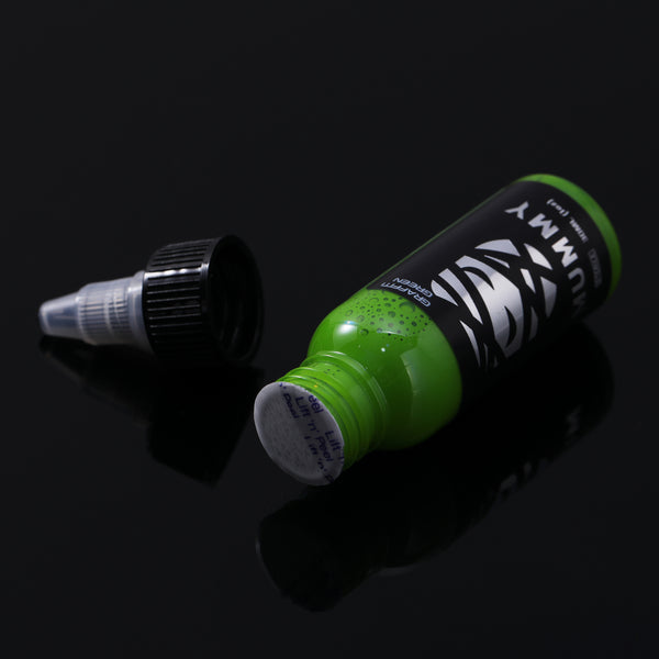 Mummy USA Custom Tattoo Ink Color Set 1 oz(Graffiti Green)