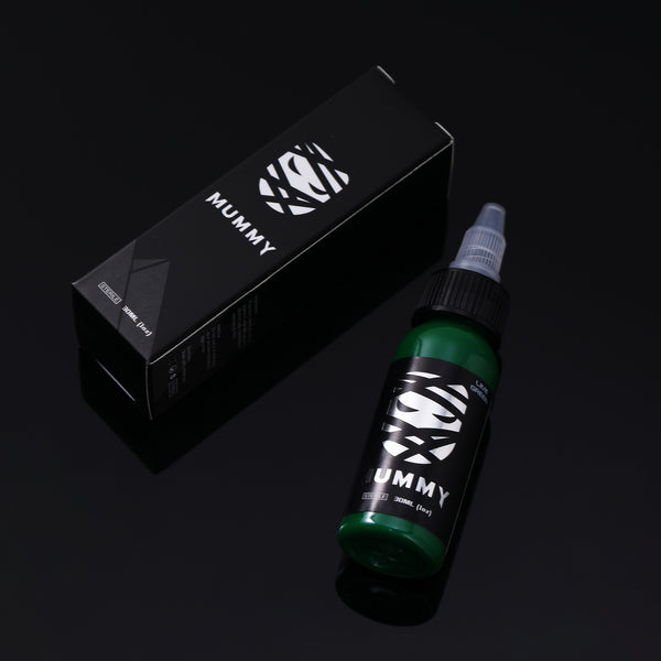 Mummy USA Custom Tattoo Ink Color Set 1 oz(Lime Green)