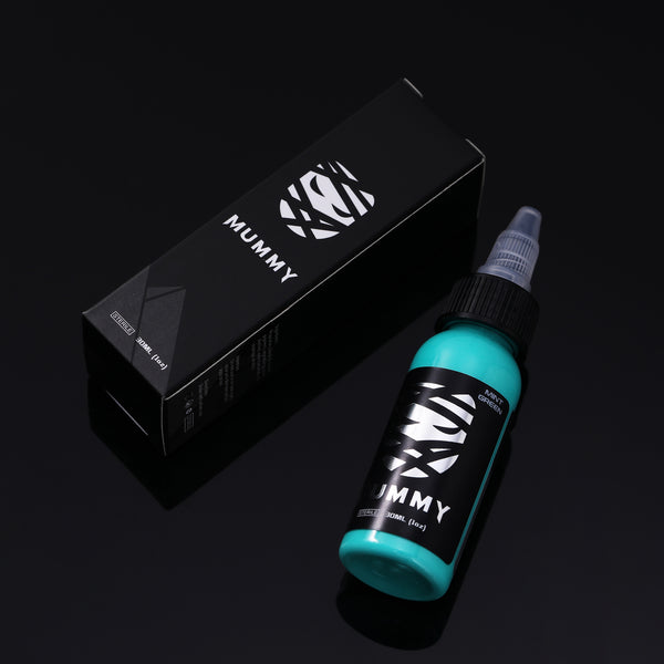 Mummy USA Custom Tattoo Ink Color Set 1 oz(Mint Green )