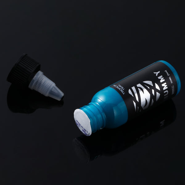 Mummy USA Custom Tattoo Ink Color Set 1 oz(Tropical Teal)