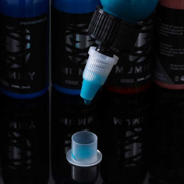 Mummy USA Custom Tattoo Ink Color Set 1 oz(Tropical Teal)