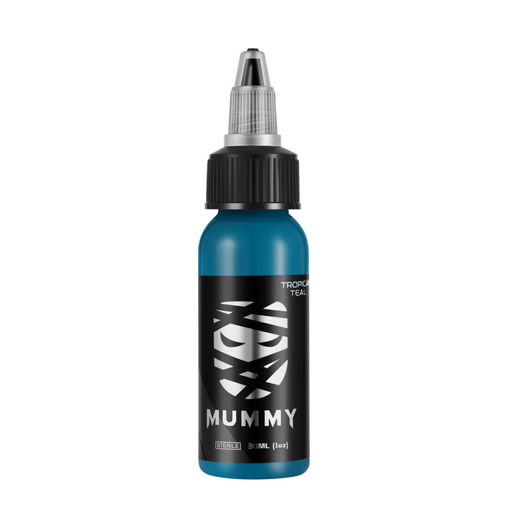 Translation missing: en.Mummy USA Custom Tattoo Ink Color Set 1 oz(Tropical Teal)