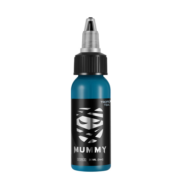 Mummy USA Custom Tattoo Ink Color Set 1 oz(Tropical Teal)