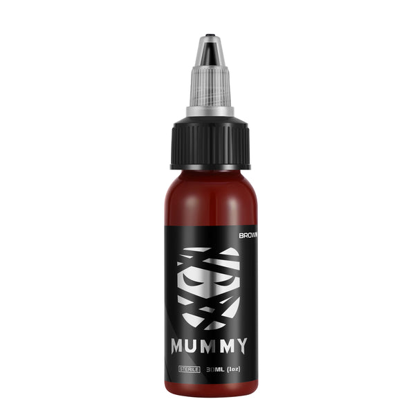Mummy USA Custom Tattoo Ink Color Set 1 oz(Brown)