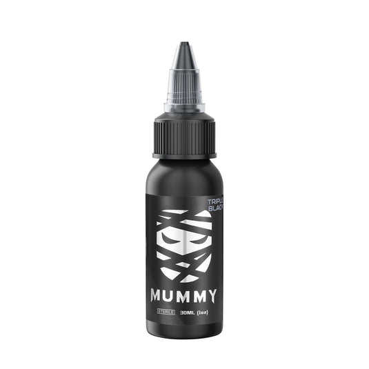 Translation missing: en.Mummy USA Custom Tattoo Ink Color Set 1 oz(Triple Black)