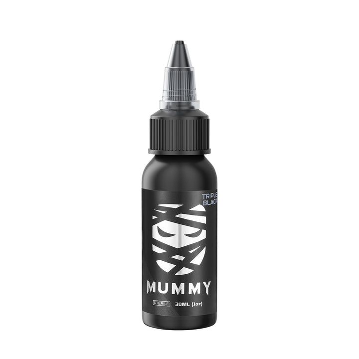 Translation missing: en.Mummy USA Custom Tattoo Ink Color Set 1 oz(Triple Black)