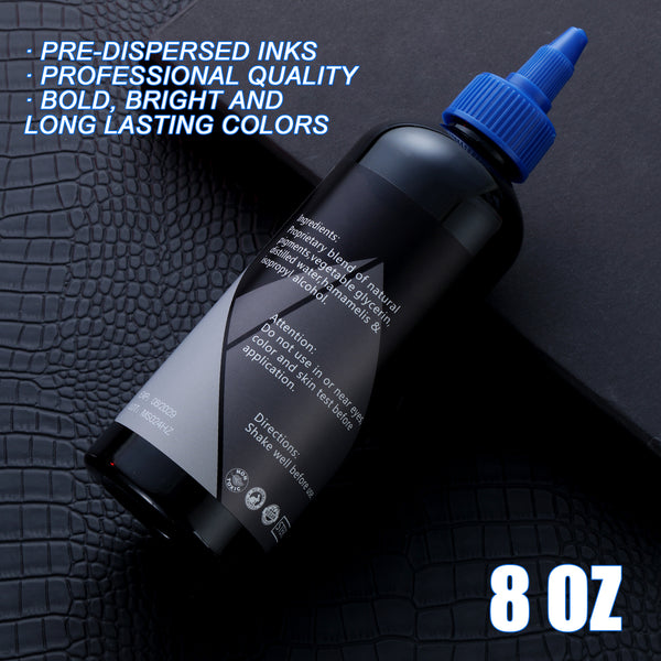 Mummy USA Custom Tattoo Ink Color Set 8 oz(Triple Black)