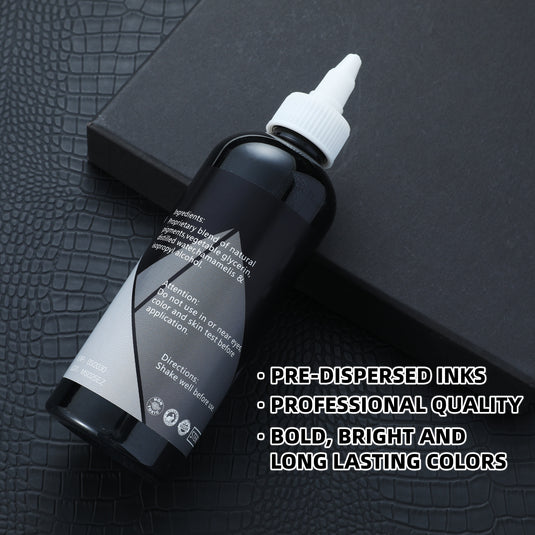 Translation missing: en.Mummy Tattoo Ink USA Custom Tattoo Colors 8 OZ(Super Black)