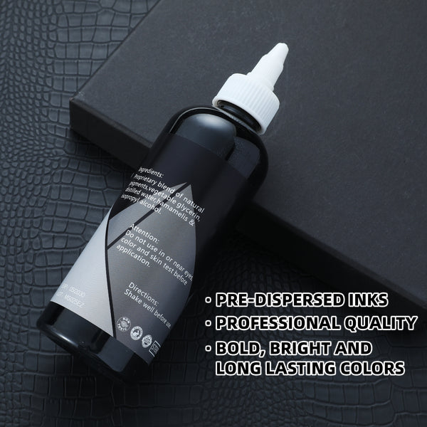 Mummy Tattoo Ink USA Custom Tattoo Colors 8 OZ(Super Black)