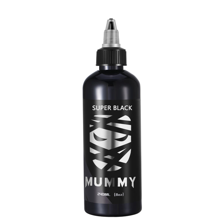 Translation missing: en.Mummy Tattoo Ink USA Custom Tattoo Colors 8 OZ(Super Black)