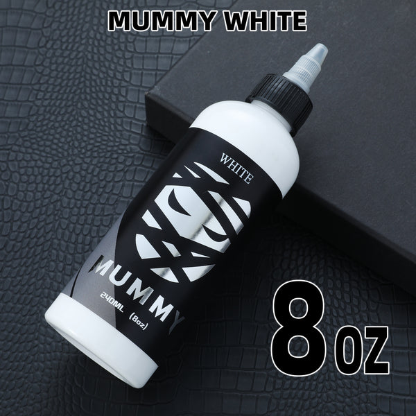Mummy Tattoo Ink USA Custom Tattoo Colors 8OZ(White)