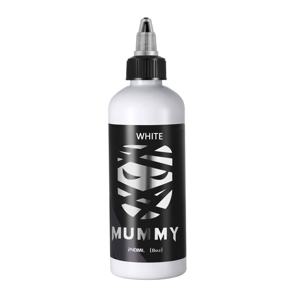 Mummy Tattoo Ink USA Custom Tattoo Colors 8OZ(White)