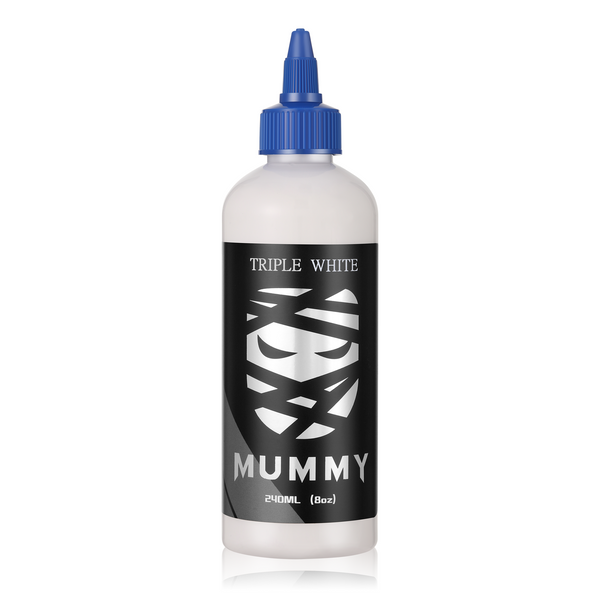 Mummy Tattoo Ink USA Custom Tattoo Colors 8 OZ(Triple White)