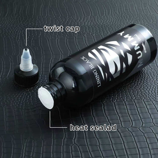 Translation missing: en.Mummy Tattoo Ink USA Custom Tattoo Colors 8 OZ(Linning Black)