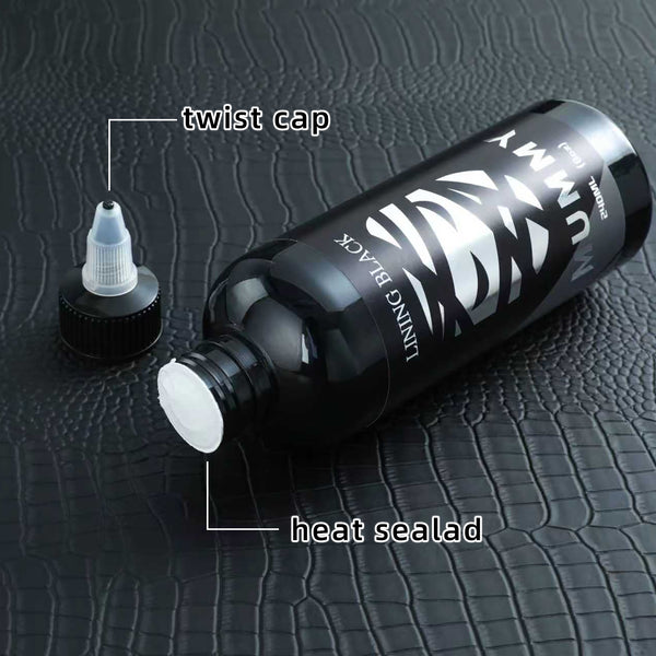 Mummy Tattoo Ink USA Custom Tattoo Colors 8 OZ(Linning Black)