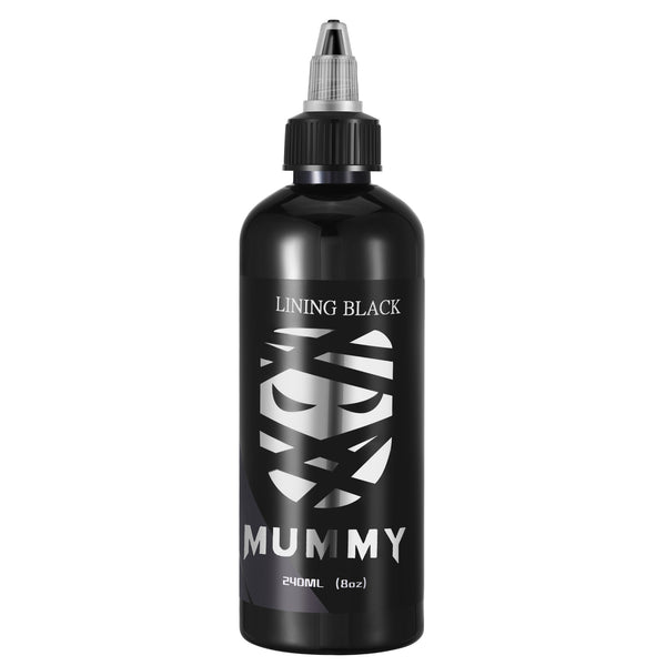 Mummy Tattoo Ink USA Custom Tattoo Colors 8 OZ(Linning Black)