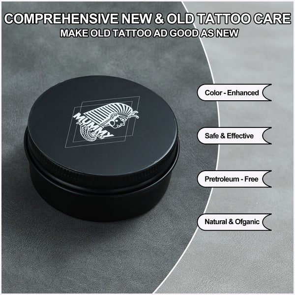 Mummy Tattoo Aftercare Balm, All Natural Preservative-Free Healing Cream(50g)
