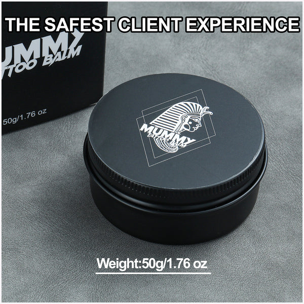 Mummy Tattoo Aftercare Balm, All Natural Preservative-Free Healing Cream(50g)