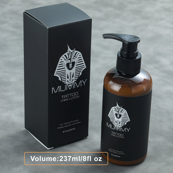 mummy Tattoo care Lotion for Color Brightening,Moisturizing Tattoo,Naturally Derived & Vegan Ingredients for Extra Relief Dry(pack of 8 oz)