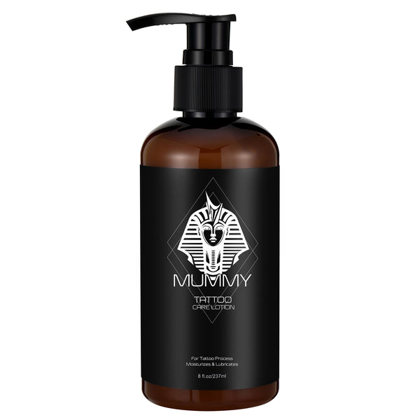 mummy Tattoo care Lotion for Color Brightening,Moisturizing Tattoo,Naturally Derived & Vegan Ingredients for Extra Relief Dry(pack of 8 oz)