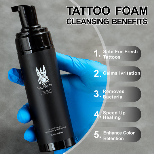 Translation missing: en.Mummy Tattoo Aftercare Soap Foam for Cleaning Tattoo and Piercing