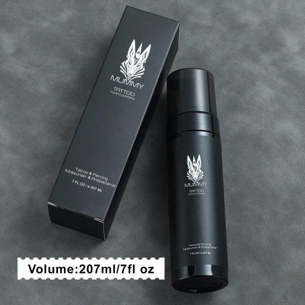 Mummy Tattoo Aftercare Soap Foam for Cleaning Tattoo and Piercing