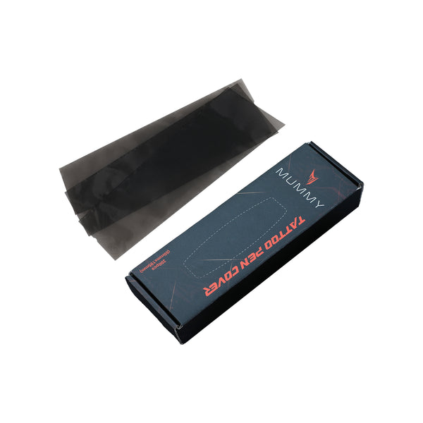Mummy 200pcs Tattoo Pen Machine Covers with Self-adhesive Strip Disposable Cartridge Rotary Tattoo Pen Machine Sleeves Bag