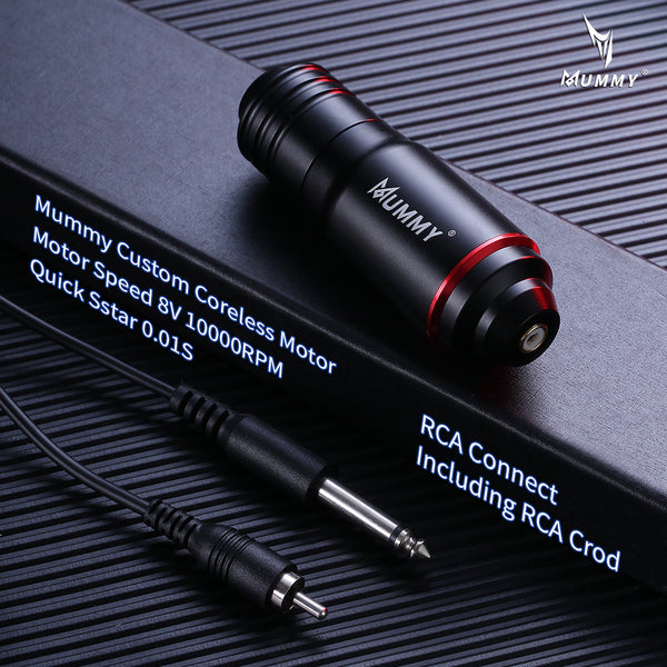 Mummy Rotary Tattoo Machine RCA Connect(TRP-LHS1007)