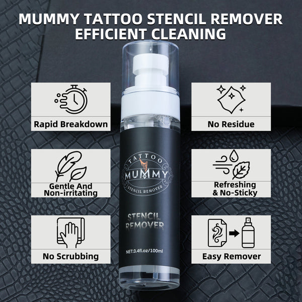 Mummy Tattoo Stencil Remover (3.4 Fl Oz)