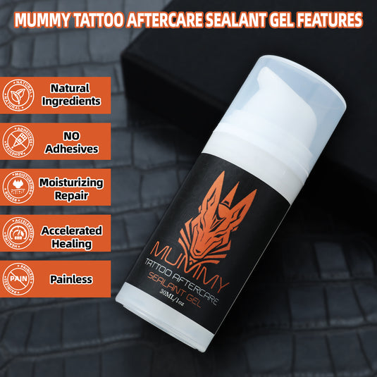 Translation missing: en.Mummy Tattoo Aftercare Sealant Gel - Forms a breathable protective skin, No Adhesives-No Latex-Natural Healing ingredients(300ML)