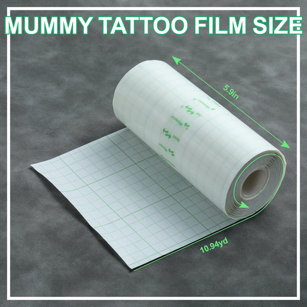 Mummy Tattoo Waterproof Transparent  Flim