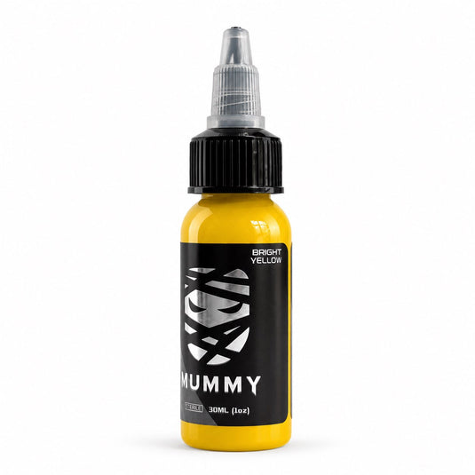 Translation missing: en.Mummy Tattoo Ink, 1oz Professional Pigment for Body Art(Bright Yellow)