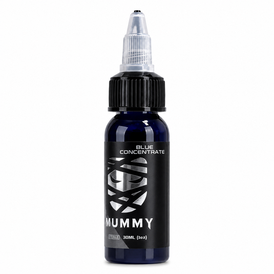 Translation missing: en.Mummy Tattoo Ink, 1oz Professional Pigment for Body Art(Blue Concentrate)