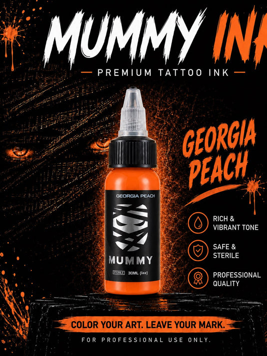 Translation missing: en.Mummy Tattoo Ink, 1oz Professional Pigment for Body Art(Georgia Peach)