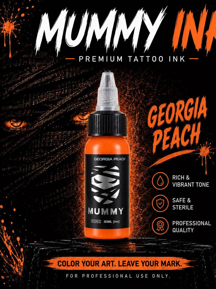 Translation missing: en.Mummy Tattoo Ink, 1oz Professional Pigment for Body Art(Georgia Peach)
