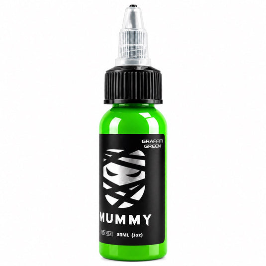 Translation missing: en.Mummy Tattoo Ink, 1oz Professional Pigment for Body Art(Graffiti Green)