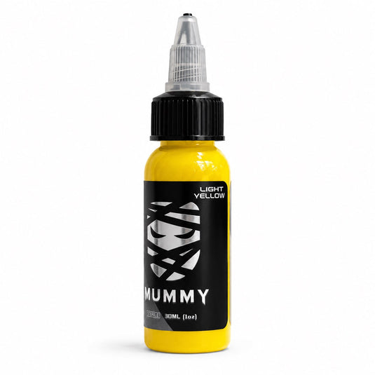 Translation missing: en.Mummy Tattoo Ink, 1oz Professional Pigment for Body Art(Llight Yellow)