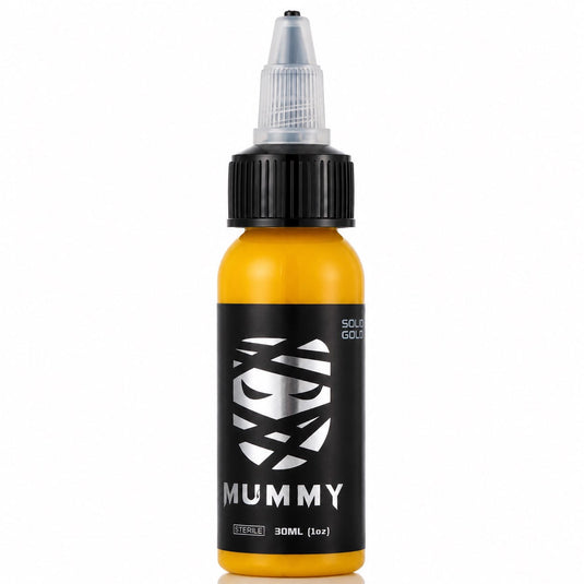 Translation missing: en.Mummy Tattoo Ink, 1oz Professional Pigment for Body Art(Solid Gold)