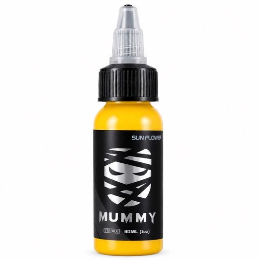Translation missing: en.Mummy Tattoo Ink, 1oz Professional Pigment for Body Art(Sun Flower)