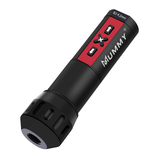 Translation missing: en.MUMMY ROTARY WIRELESS TATTOO MACHINE PEN DIRECT DRIVER 4.2MM(Red)