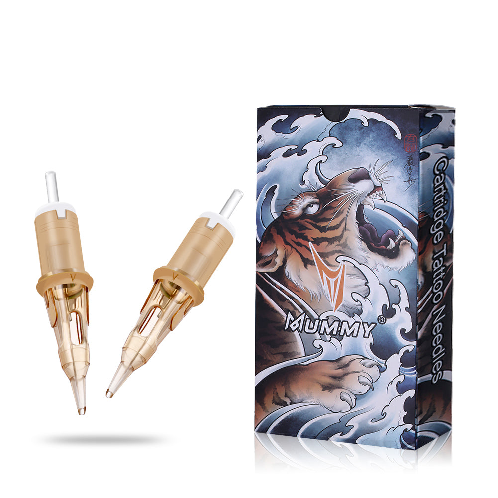 Mummy Tattoo Cartridges Needles Round Liner 10 LTaper Bugpin